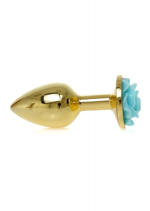Plug-Jewellery Gold PLUG ROSE- Light Blue Boss of toys