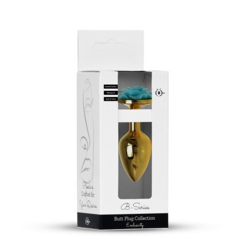 Plug-Jewellery Gold PLUG ROSE- Light Blue Boss of toys
