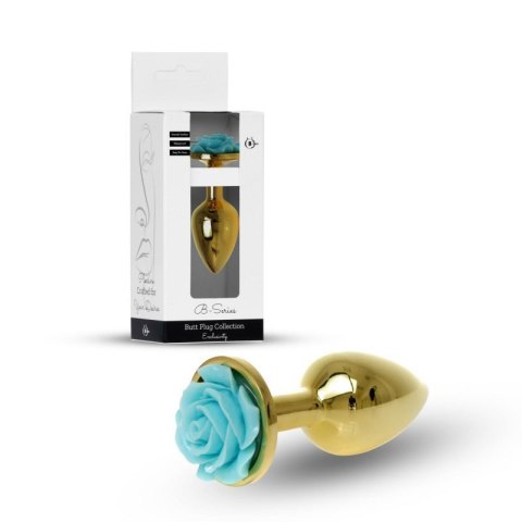 Plug-Jewellery Gold PLUG ROSE- Light Blue Boss of toys