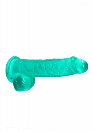 6"""" / 15 cm Realistic Dildo With Balls - Turquoise Boss of toys