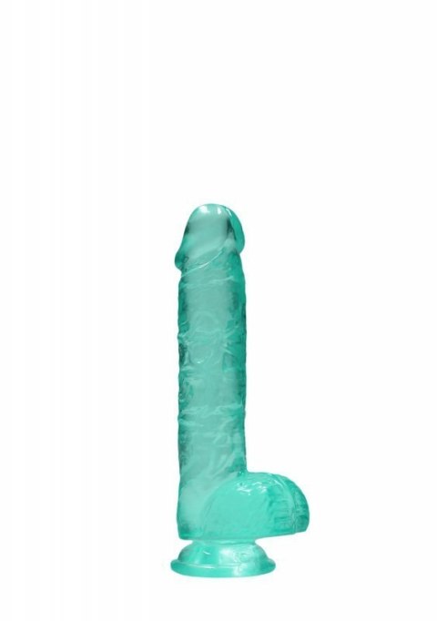 6"""" / 15 cm Realistic Dildo With Balls - Turquoise Boss of toys