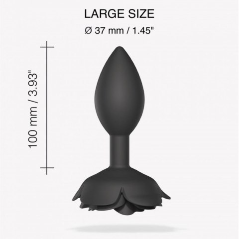 OPEN ROSES L SIZE - BLACK ONYX Boss of toys