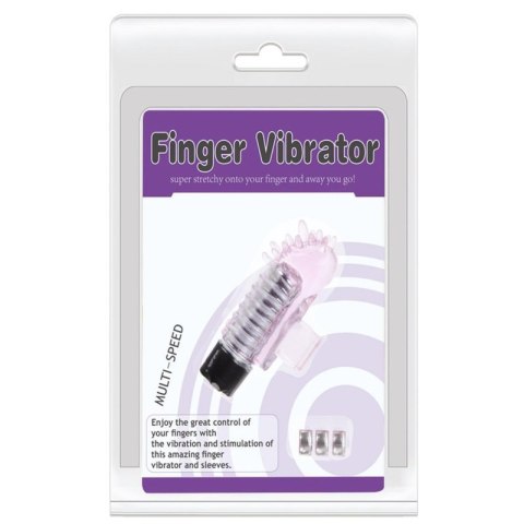 BAILE- FINGER VIBRATOR, MULTI-SPEED Boss of toys