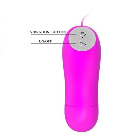 BAILE- Mini love egg, 12 vibration functions Boss of toys