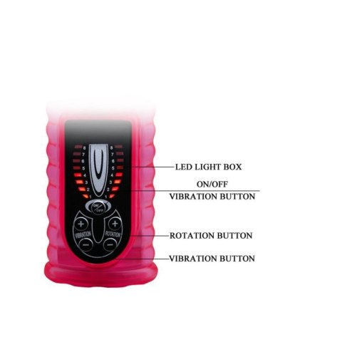 BAILE- Pleasurizer Legend toyz, 8 vibration functions 8 rotation functions Boss of toys