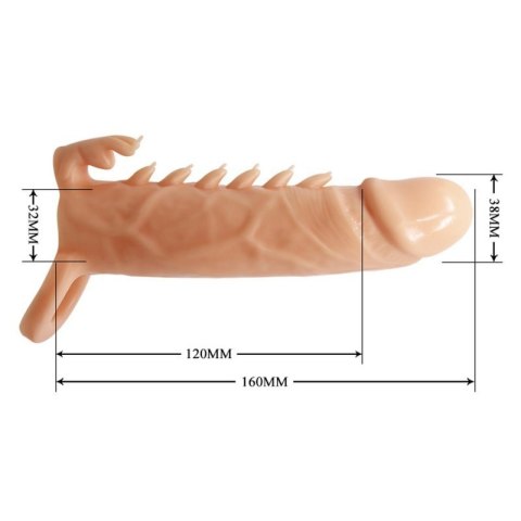 PRETTY LOVE- Emmitt, Penis sleeve Boss of toys