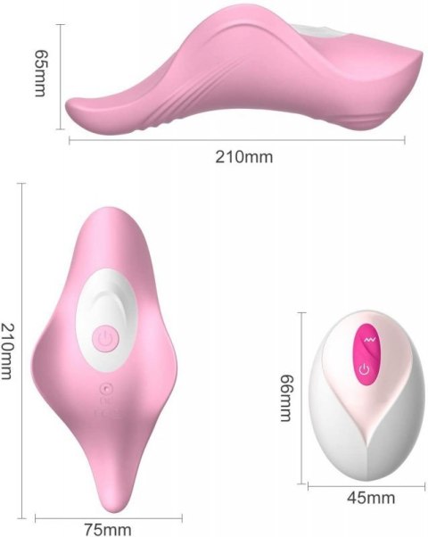 Wearable Impusle vibe PINK Boss of toys