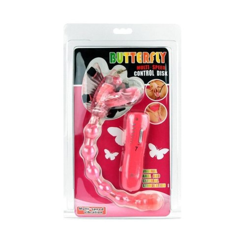 BAILE- BUTTERFLY, 7 vibration functions Boss of toys