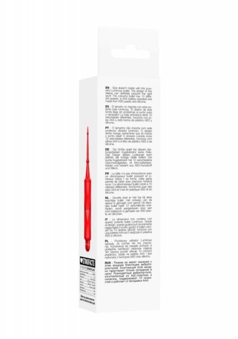 Circe - ABS Bullet With Sleeve - 10-Speeds - Red Boss of toys