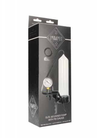 Elite Beginner Pump With PSI Gauge - Transparent Boss of toys