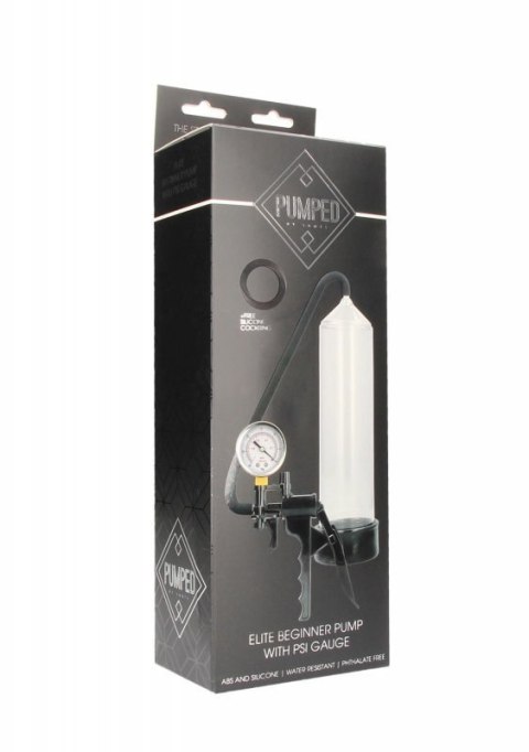 Elite Beginner Pump With PSI Gauge - Transparent Boss of toys
