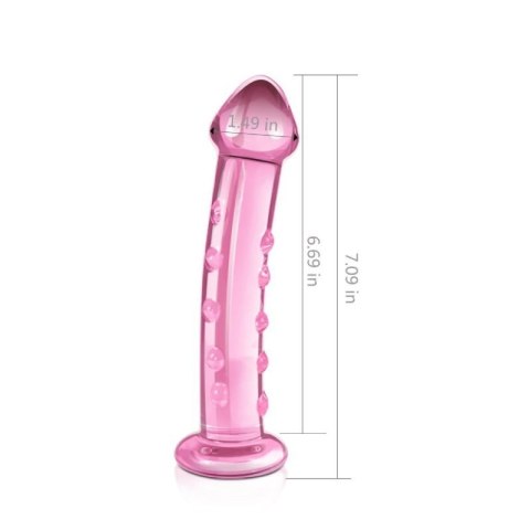 7.5"" Glass Romance Pink Boss of toys