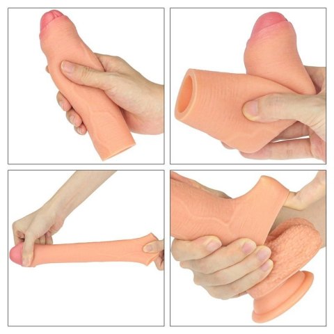 Add 1"" Revolutionary Silicone Nature Extender Uncircumcised Boss of toys