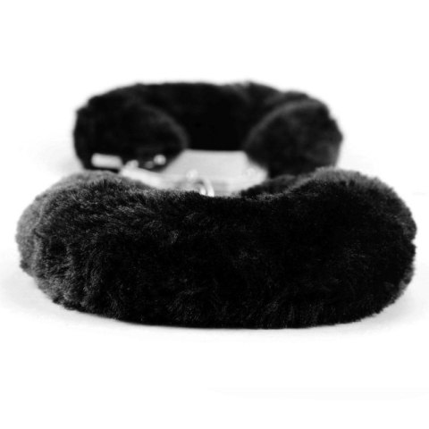 Fetish Pleasure Fluffy Handcuffs Black Boss of toys