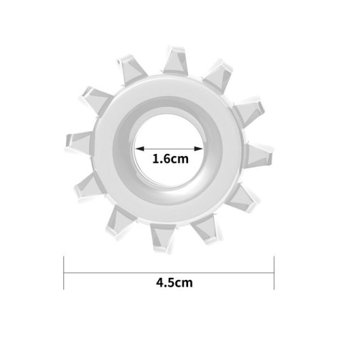 POWER PLUS Cockring Clear Boss of toys