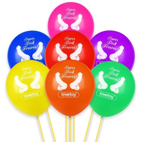 Super Dick Forever Bachelorette Balloons(Pack of 7) Boss of toys