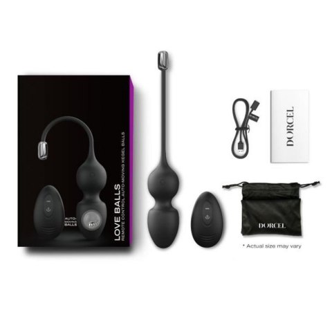 DORCEL LOVE BALLS BLACK Boss of toys