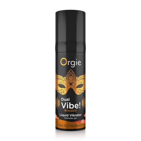 DUAL VIBE! SEX ON THE BEACH KISSABLE LIQUID VIBRATOR - 15 ML Boss of toys