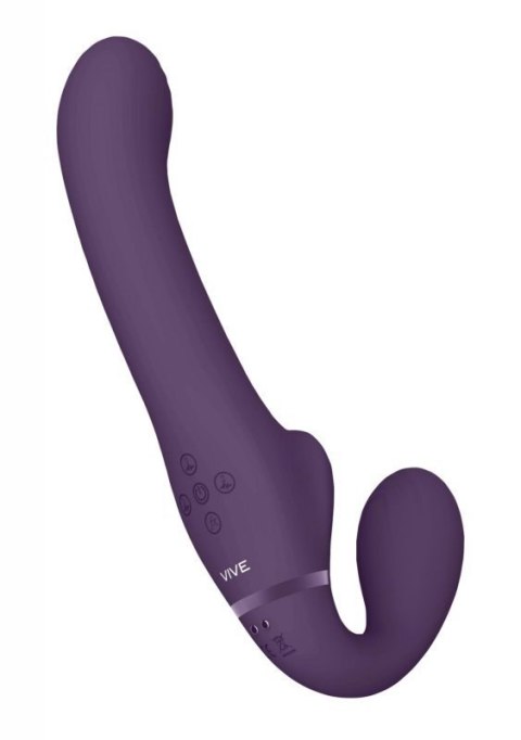 Ai - Dual Vibrating & Air Wave Tickler Strapless Strapon Boss of toys