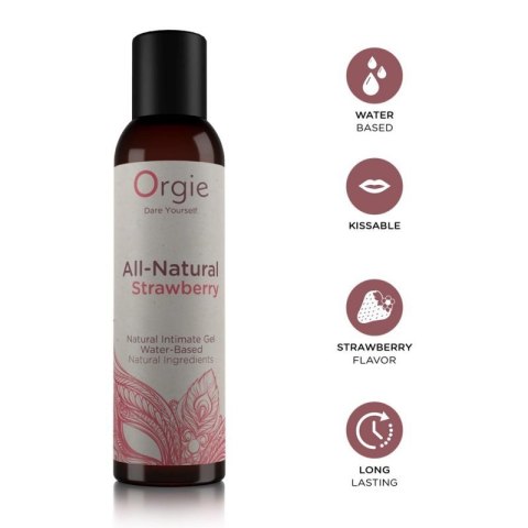 All - Natural Strawberry 150 ml Boss of toys
