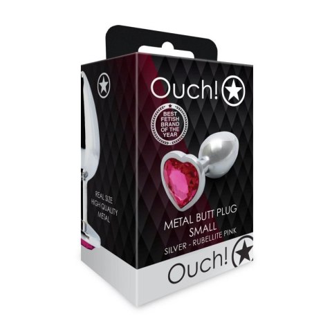 Heart Gem Butt Plug - Small Boss of toys