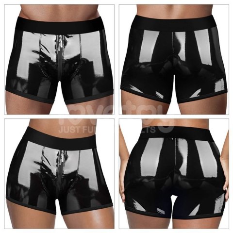 Chic Strap-On shorts (32 - 35 inch waist) Black Boss of toys