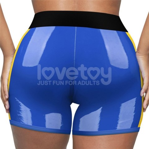 Chic Strap-On shorts (32 - 35 inch waist) Blue Boss of toys