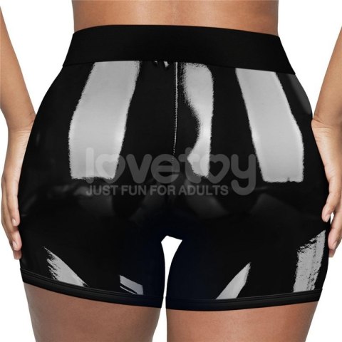 Chic Strap-On shorts (40 - 43 inch waist) Black Boss of toys