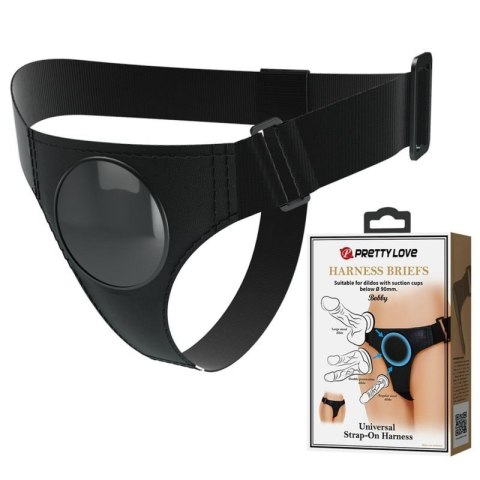 PRETTY LOVE - HARNESS BRIEFS- Bobby, Universal Strap-On Harness Boss of toys