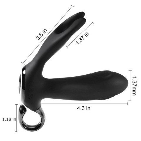 Dual tapping anal vibrator Boss of toys