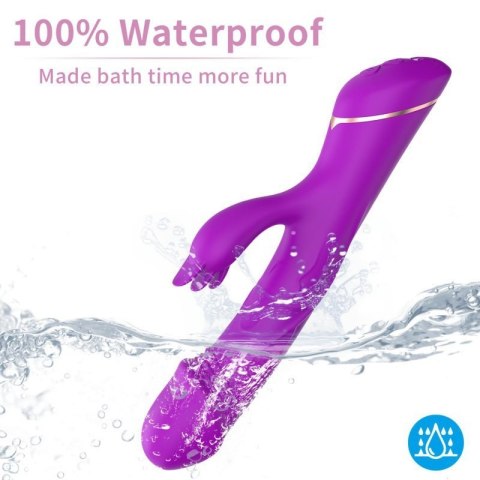 Rubberco Purple, 2* 9 vibration functions Boss of toys