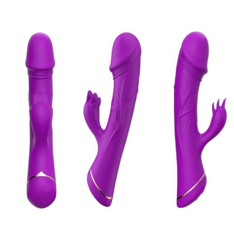 Rubberco Purple, 2* 9 vibration functions Boss of toys