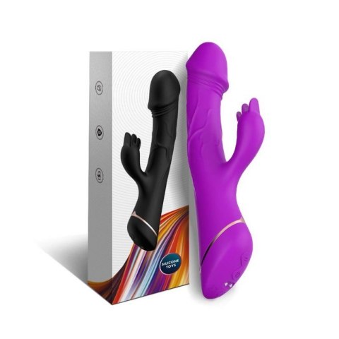 Rubberco Purple, 2* 9 vibration functions Boss of toys