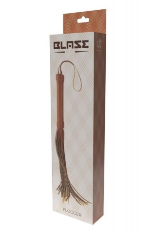 BLAZE ELITE FLOGGER COGNAC VEGAN LEATHER Boss of toys