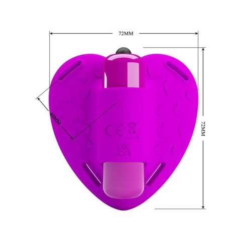 PRETTY LOVE - Clitoral Massager, Heartbeat, 10 vibration functions Boss of toys