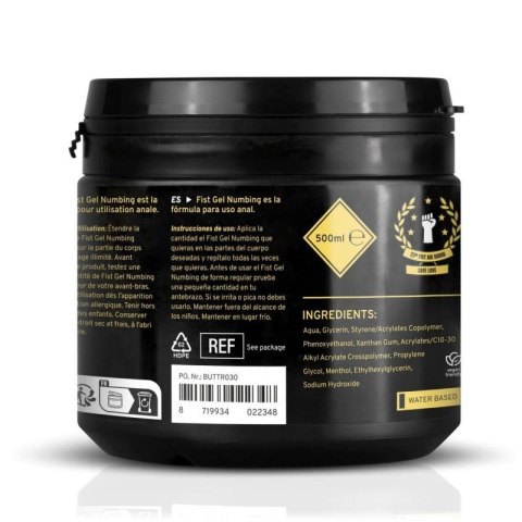 BUTTR - Fisting Gel Numbing - 500 ml Boss of toys