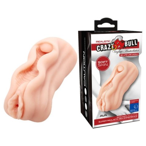 CRAZY BULL - AVA Realistic Vagina Masturbator, TPR Boss of toys