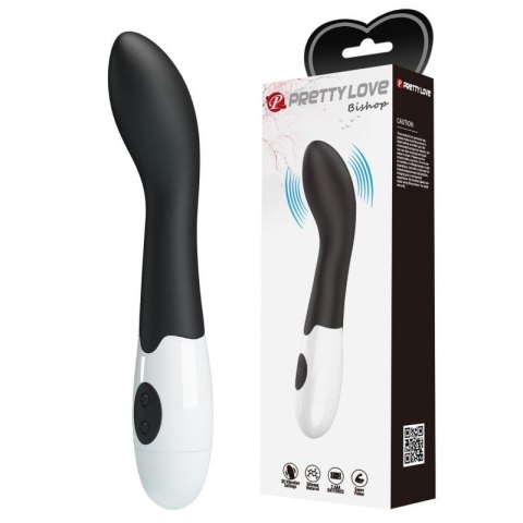 PRETTY LOVE - Bishop black, 30 vibration functions Boss of toys