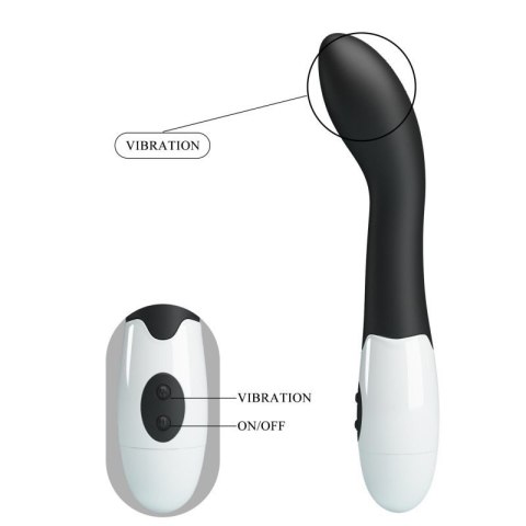 PRETTY LOVE - Bishop black, 30 vibration functions Boss of toys