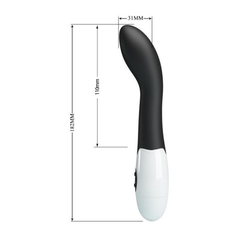 PRETTY LOVE - Bishop black, 30 vibration functions Boss of toys