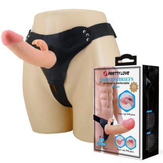 PRETTY LOVE - Mavis Flesh, Universal Strap-On Harness, Dildo 7.4'' TPR Boss of toys