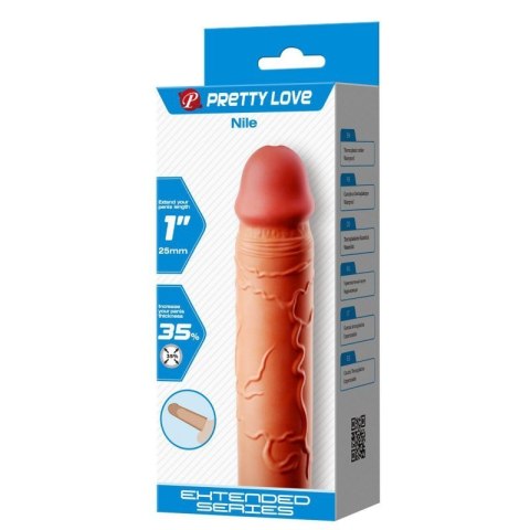 PRETTY LOVE - Nile 1"( 25 mm) Extended Series, TPR Boss of toys
