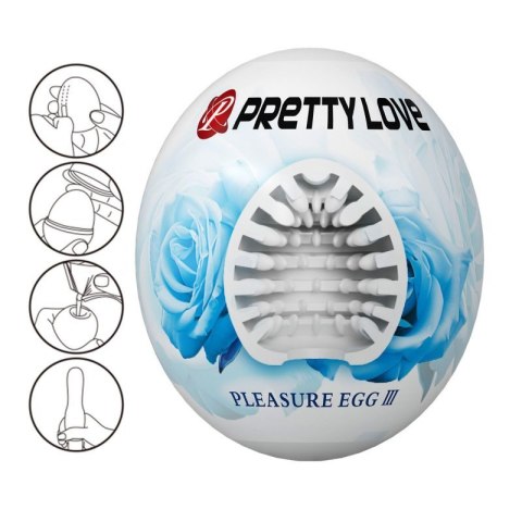PRETTY LOVE - Pleasure Egg III, ABS / TPR Boss of toys