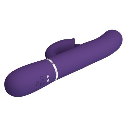 PRETTY LOVE - Gigi dark purple, 7 thumping functions 7 licking modes Boss of toys