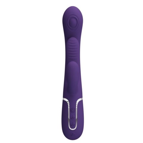 PRETTY LOVE - Shonia Dark Purple, Twinkled Tenderness, 7 thumping functions 7 vibration functions Boss of toys