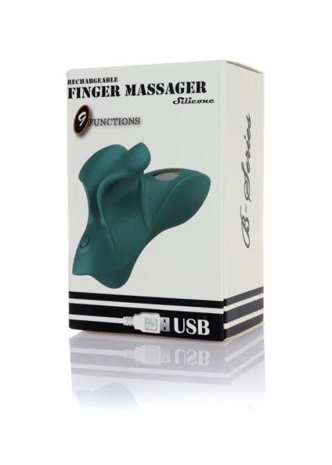Stymulator - Finger massager - USB 9 Functions Boss of toys