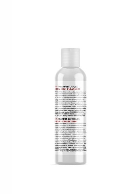 4 In 1 Lubricant with Straw-Kiwi Pleasures Flavor - 1 fl oz / 30 ml Boss of toys