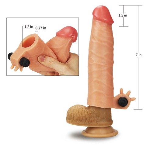 Add 1.5" Vibrating
Silicone Extender Boss of toys
