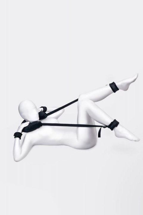 Anonymo fixing sling with pillow, velour, black, 127 cm Boss of toys