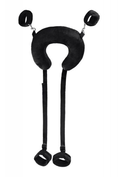 Anonymo fixing sling with pillow, velour, black, 127 cm Boss of toys